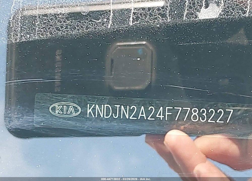 2015 KIA SOUL VIN: KNDJN2A24F7783227