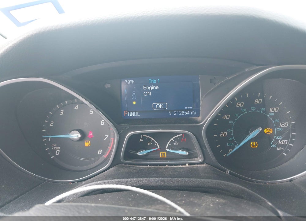 2014 FORD FOCUS VIN: 1FADP3K26EL237553