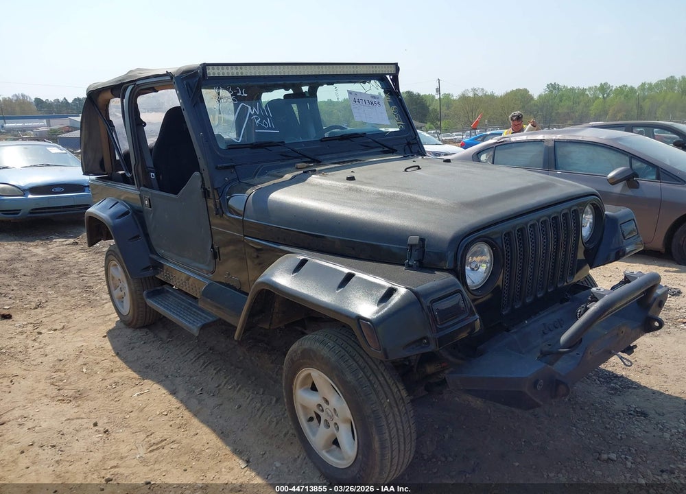 1999 JEEP WRANGLER SAHARA VIN: 1J4FY49S2XP471528