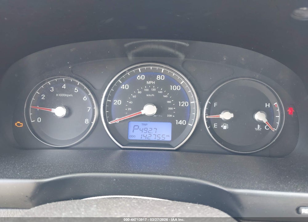 2010 HYUNDAI SANTA FE GLS VIN: 5NMSGDABXAH415081