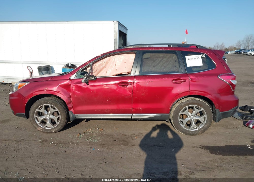 2016 SUBARU FORESTER 2.5I TOURING VIN: JF2SJAXC6GH402324
