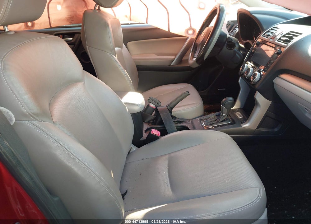 2016 SUBARU FORESTER 2.5I TOURING VIN: JF2SJAXC6GH402324