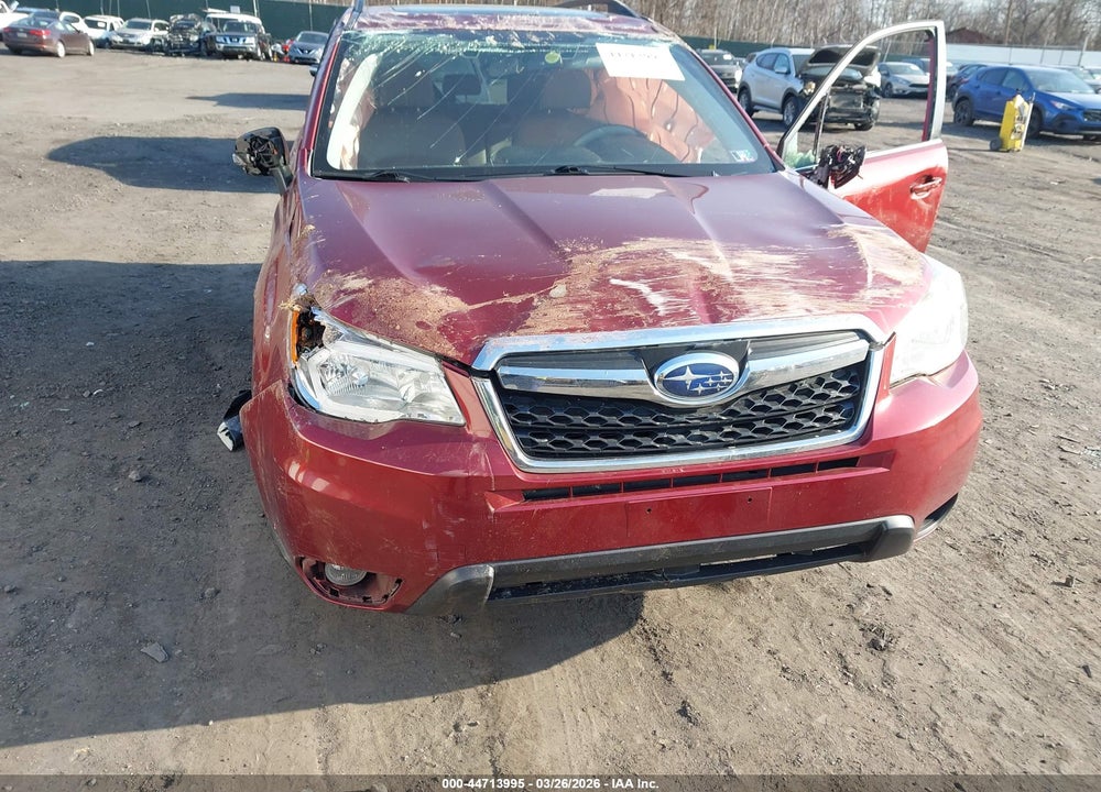 2016 SUBARU FORESTER 2.5I TOURING VIN: JF2SJAXC6GH402324