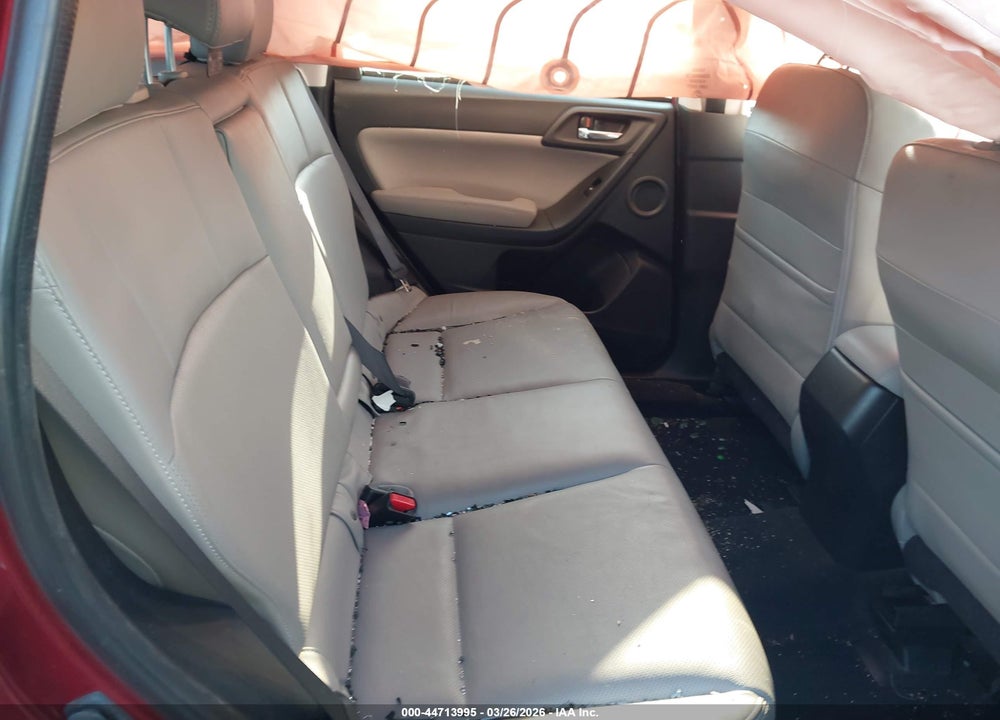 2016 SUBARU FORESTER 2.5I TOURING VIN: JF2SJAXC6GH402324