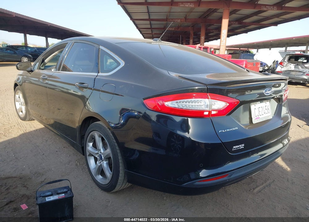 2016 FORD FUSION SE VIN: 3FA6P0H77GR115086