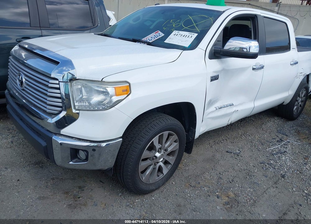 2016 TOYOTA TUNDRA LIMITED 5.7L V8 VIN: 5TFHY5F13GX574831
