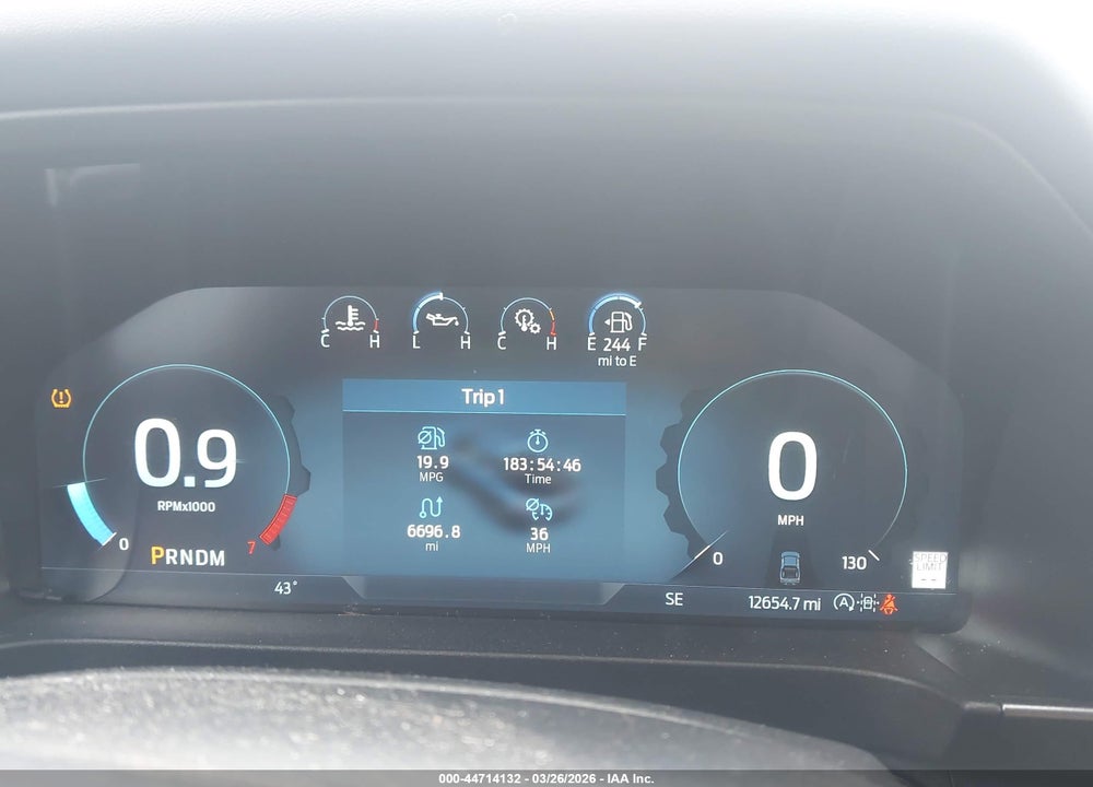 2025 FORD RANGER LARIAT VIN: 1FTER4KP3SLE01007