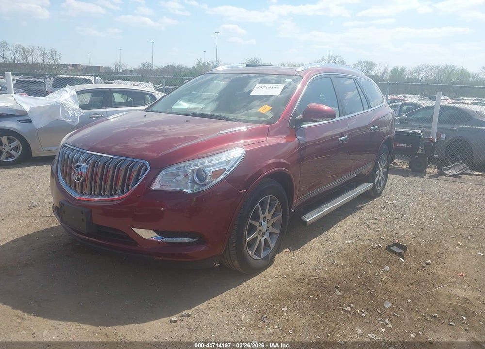 2015 BUICK ENCLAVE LEATHER VIN: 5GAKRBKD7FJ153649