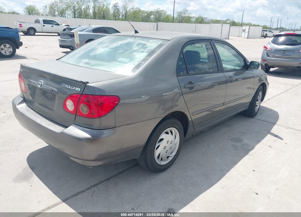 2008 TOYOTA COROLLA LE VIN: 2T1BR30E98C916060