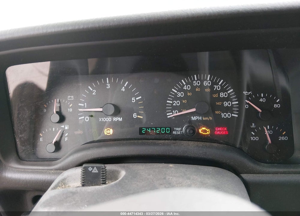 2001 JEEP CHEROKEE LIMITED/SPORT VIN: 1J4FF58S81L563688
