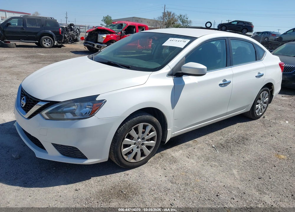 2017 NISSAN SENTRA SV VIN: 3N1AB7AP2HY344517