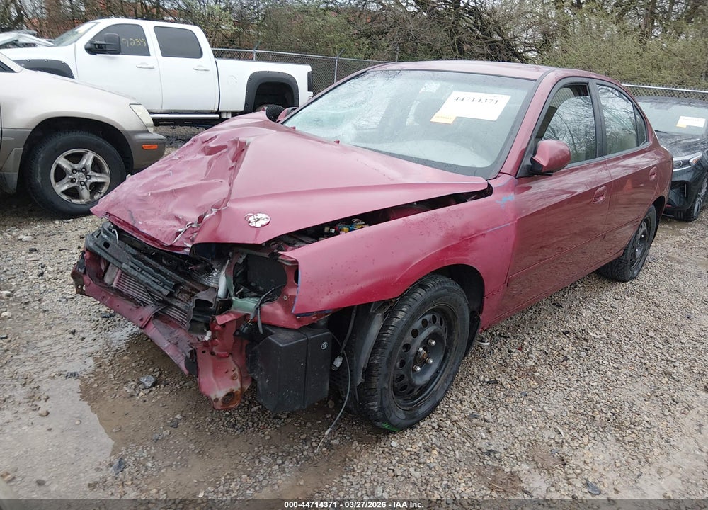 2003 HYUNDAI ELANTRA GLS/GT VIN: KMHDN45D83U640102