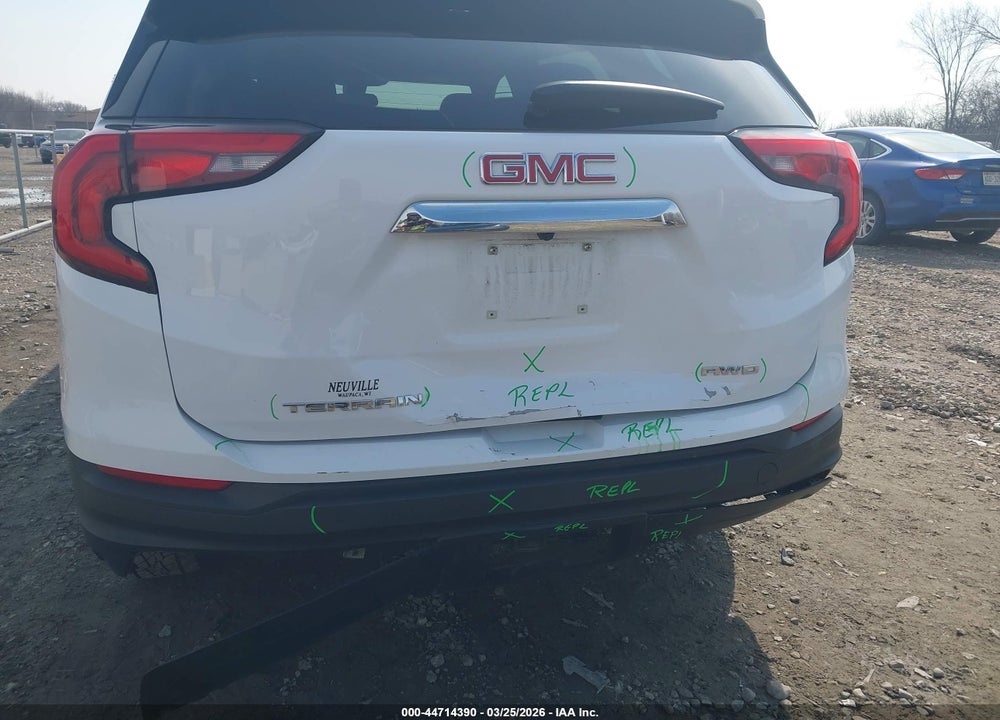 2021 GMC TERRAIN AWD SLE VIN: 3GKALTEV9ML310100
