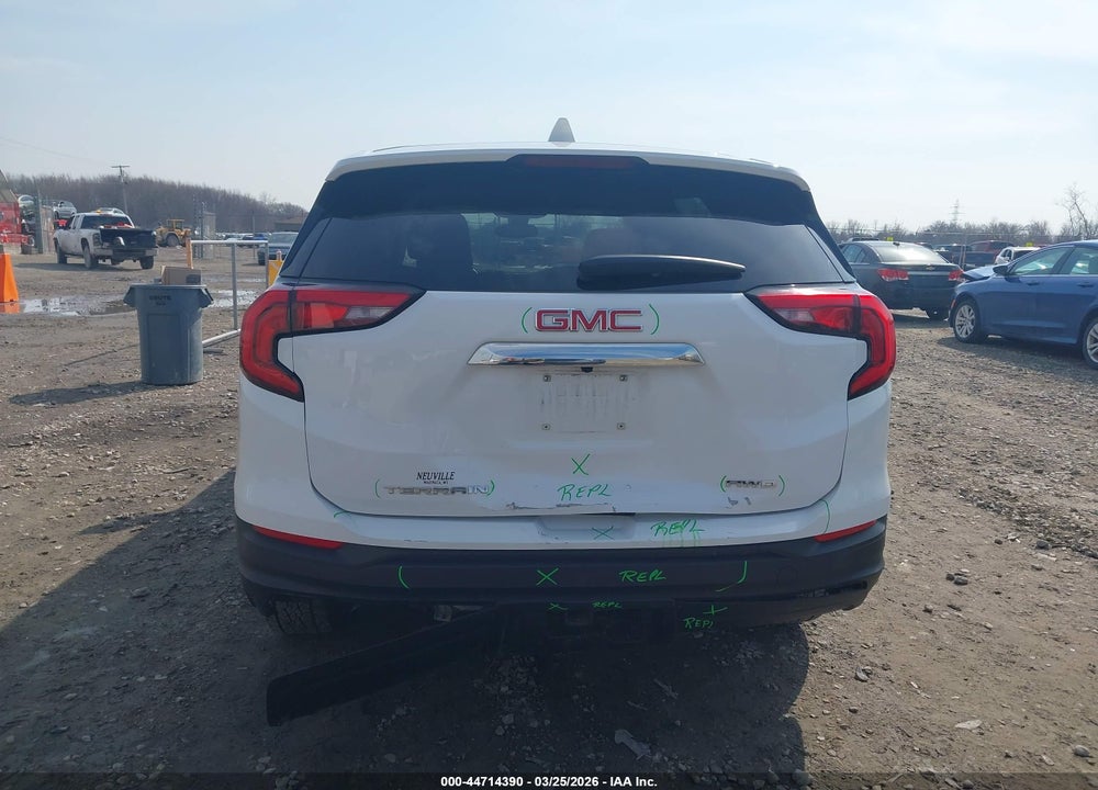 2021 GMC TERRAIN AWD SLE VIN: 3GKALTEV9ML310100