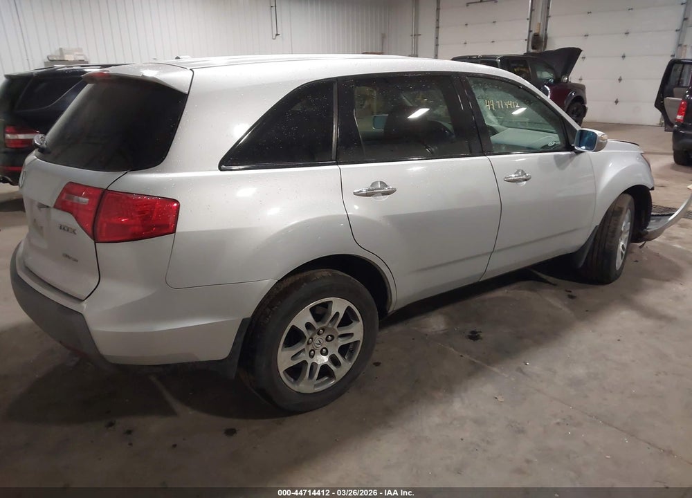 2008 ACURA MDX TECHNOLOGY PACKAGE VIN: 2HNYD28678H556383