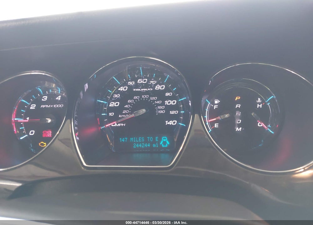 2011 FORD TAURUS LIMITED VIN: 1FAHP2FW5BG172868