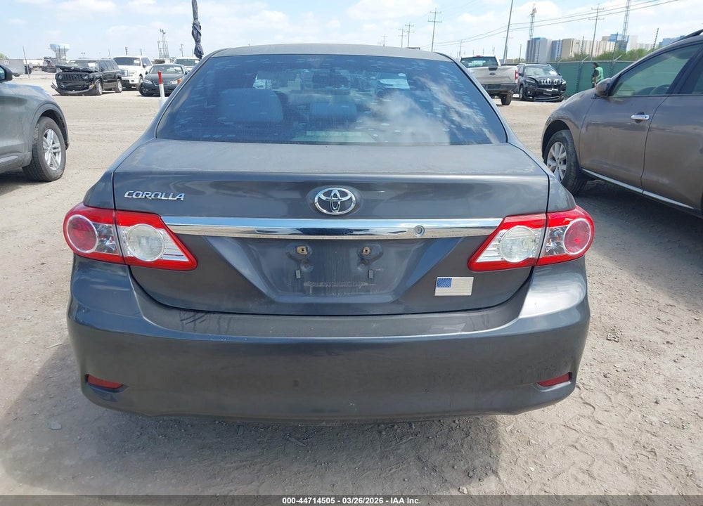 2013 TOYOTA COROLLA L VIN: 5YFBU4EE0DP168483