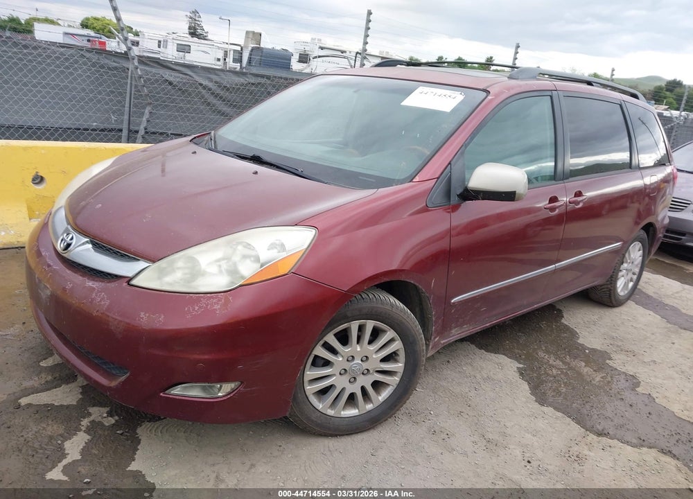 2008 TOYOTA SIENNA LIMITED VIN: 5TDZK22C98S114429
