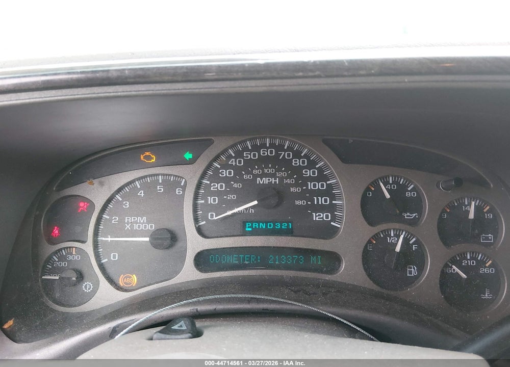 2004 GMC SIERRA 1500 DENALI VIN: 2GTFK69U441246881