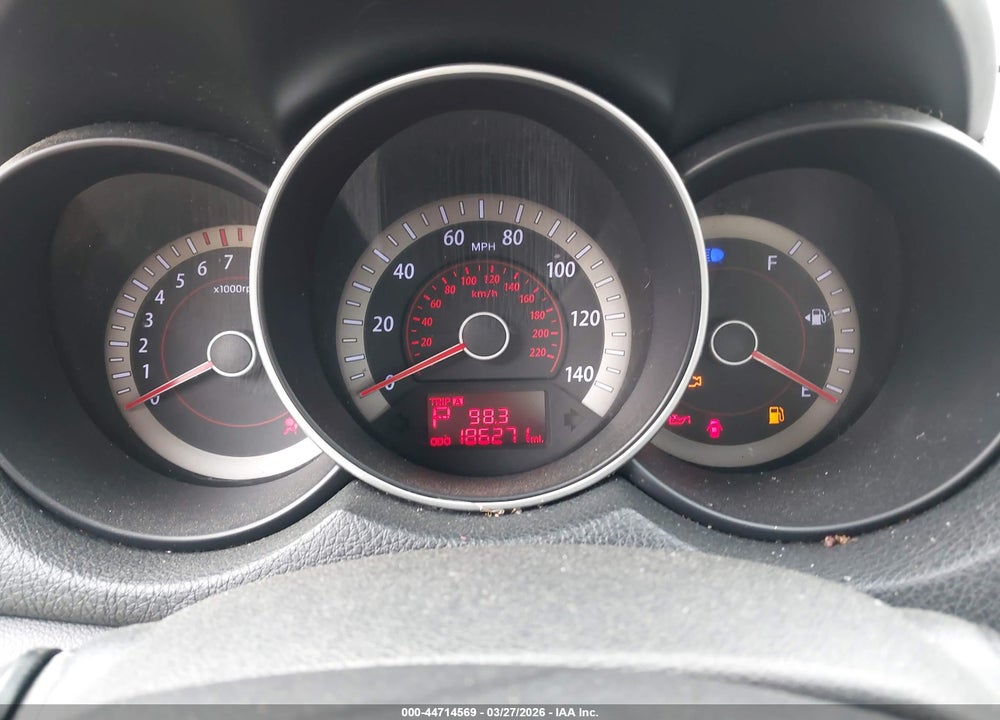 2012 KIA FORTE EX VIN: KNAFU4A28C5608116