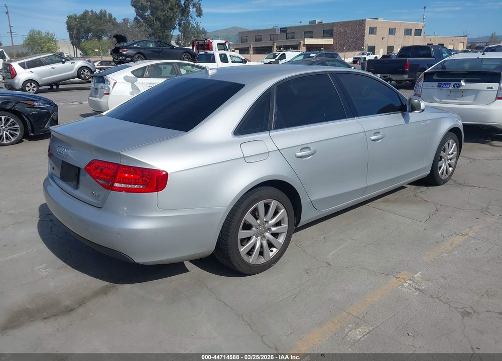 2010 AUDI A4 2.0T PREMIUM VIN: WAUFFAFL7AN064828