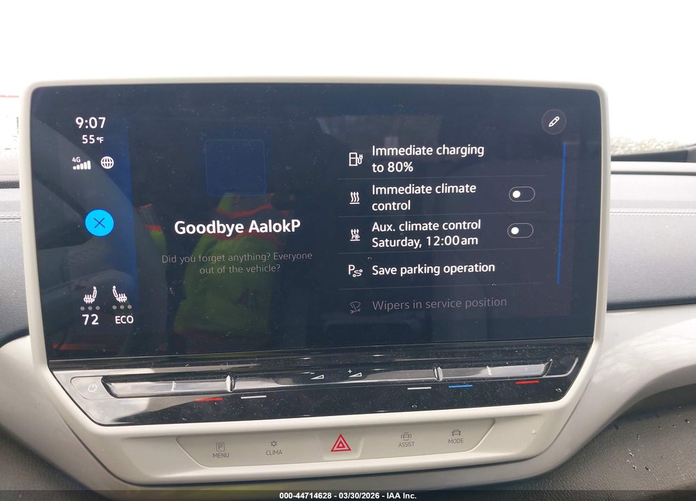 2023 VOLKSWAGEN ID.4 AWD PRO S/AWD PRO S PLUS VIN: 1V2GNPE84PC000310