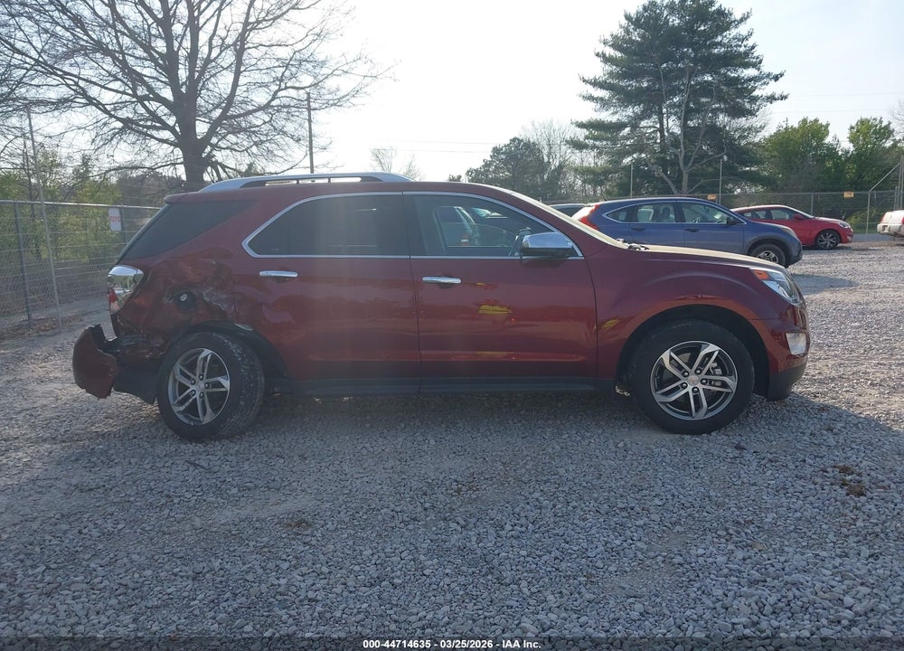 2016 CHEVROLET EQUINOX LTZ VIN: 2GNALDEK2G1178821