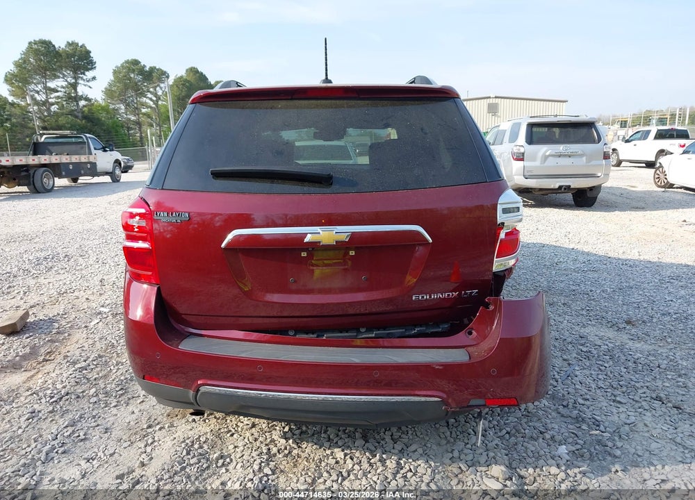 2016 CHEVROLET EQUINOX LTZ VIN: 2GNALDEK2G1178821