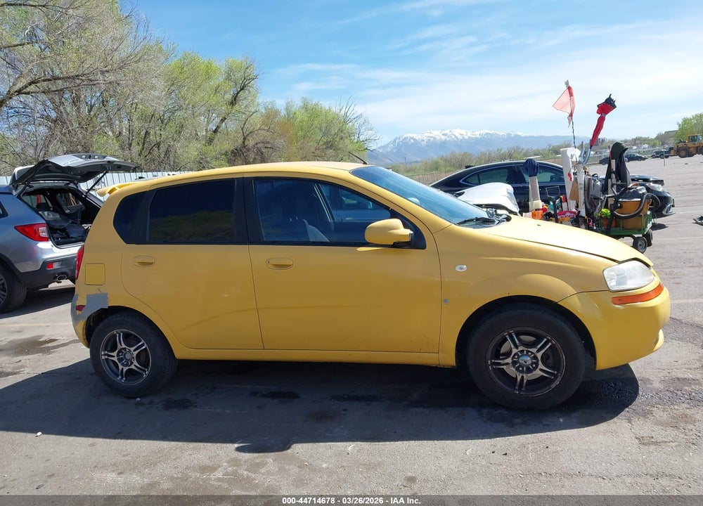 2008 CHEVROLET AVEO 5 LS VIN: KL1TD66668B063496