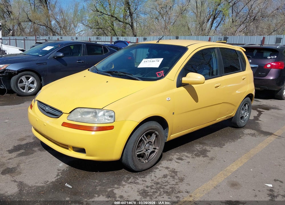 2008 CHEVROLET AVEO 5 LS VIN: KL1TD66668B063496