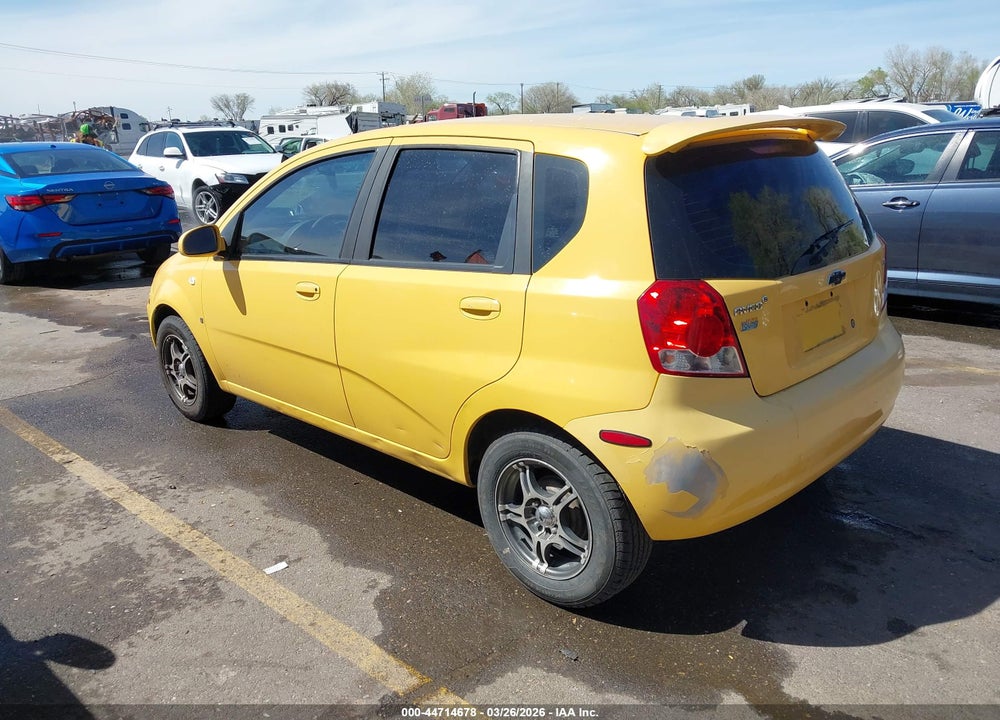 2008 CHEVROLET AVEO 5 LS VIN: KL1TD66668B063496