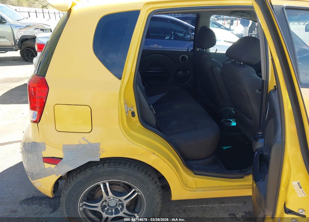 2008 CHEVROLET AVEO 5 LS VIN: KL1TD66668B063496