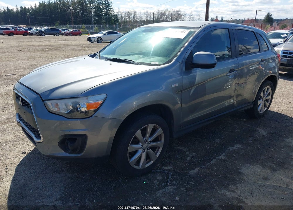 2014 MITSUBISHI OUTLANDER SPORT ES VIN: 4A4AP3AU3EE027182