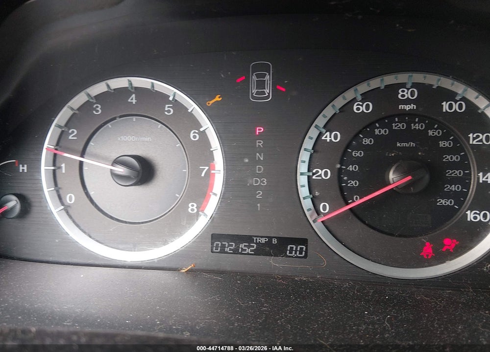 2008 HONDA ACCORD 2.4 LX-P VIN: 1HGCP26478A054451