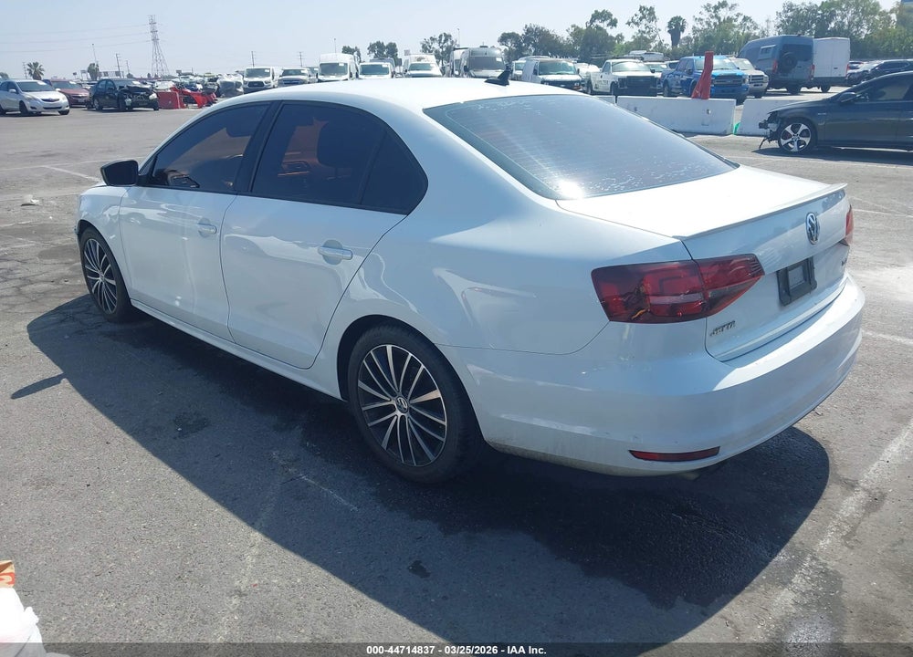 2016 VOLKSWAGEN JETTA 1.8T SPORT VIN: 3VWD17AJ3GM294769