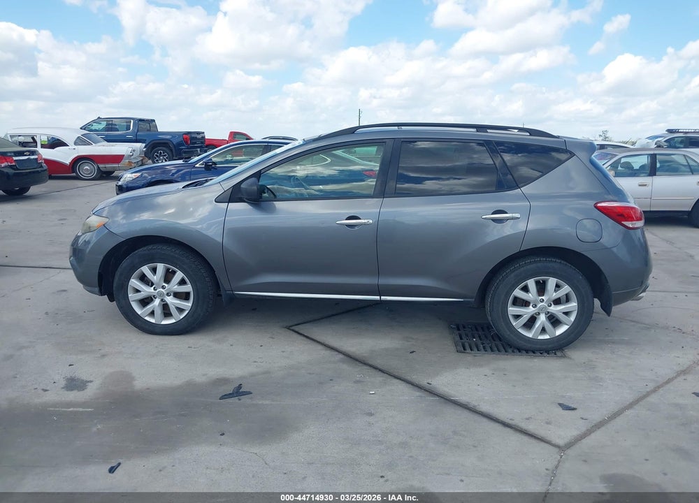 2014 NISSAN MURANO SL VIN: JN8AZ1MWXEW510203
