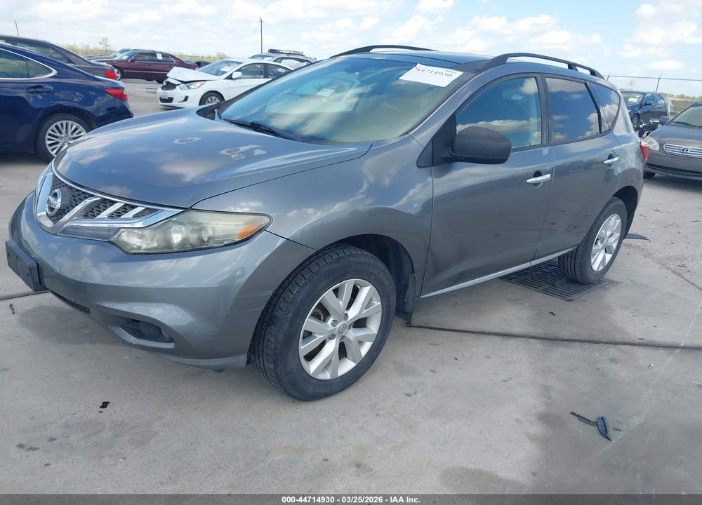 2014 NISSAN MURANO SL VIN: JN8AZ1MWXEW510203