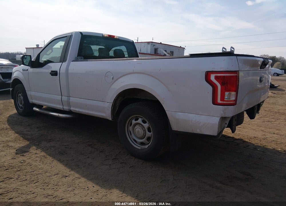 2016 FORD F-150 XL VIN: 1FTMF1C88GKD20916