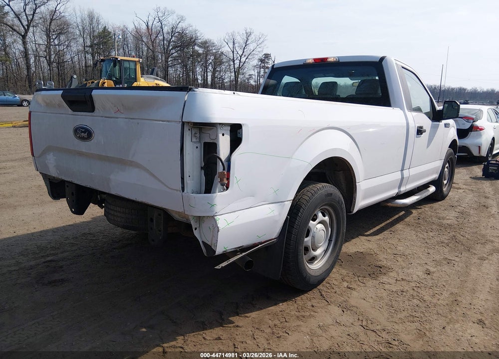 2016 FORD F-150 XL VIN: 1FTMF1C88GKD20916