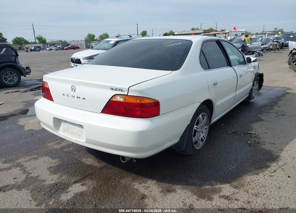 2001 ACURA TL 3.2 VIN: 19UUA56631A034065