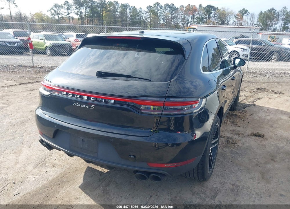 2020 PORSCHE MACAN S VIN: WP1AB2A51LLB32867