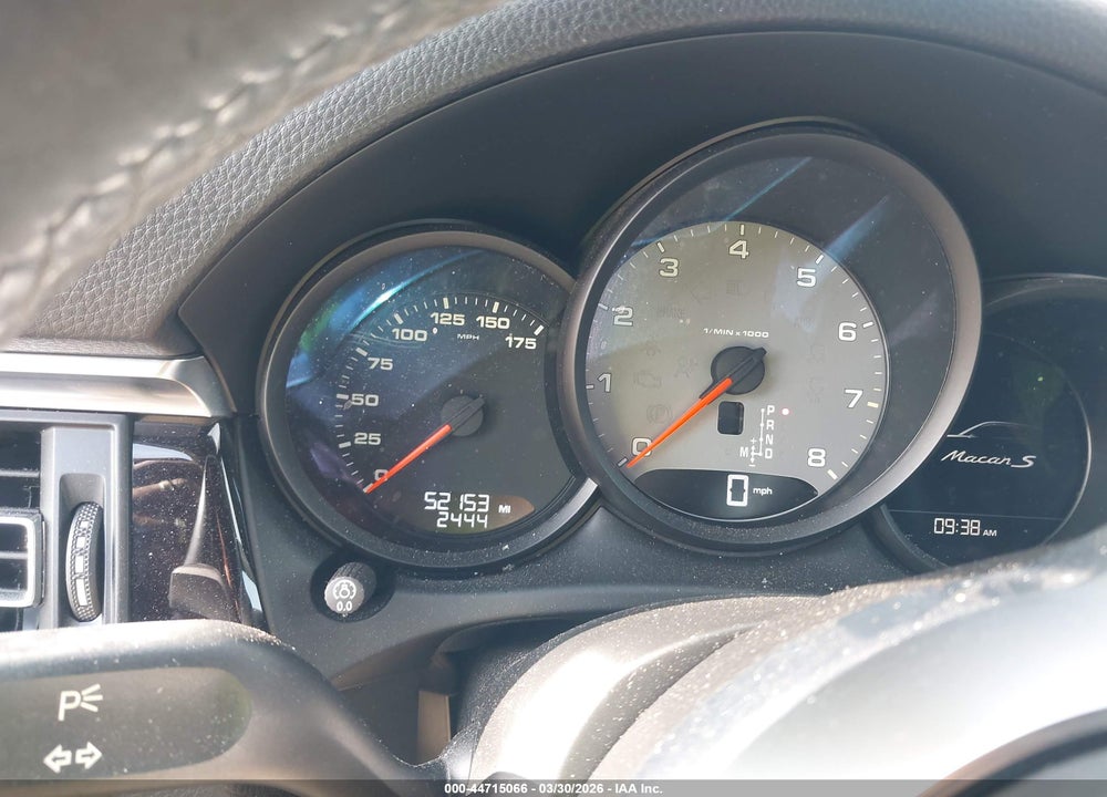 2020 PORSCHE MACAN S VIN: WP1AB2A51LLB32867