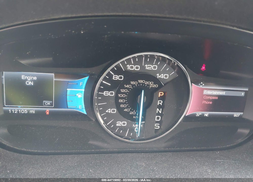 2014 FORD EDGE LIMITED VIN: 2FMDK4KC7EBA68257