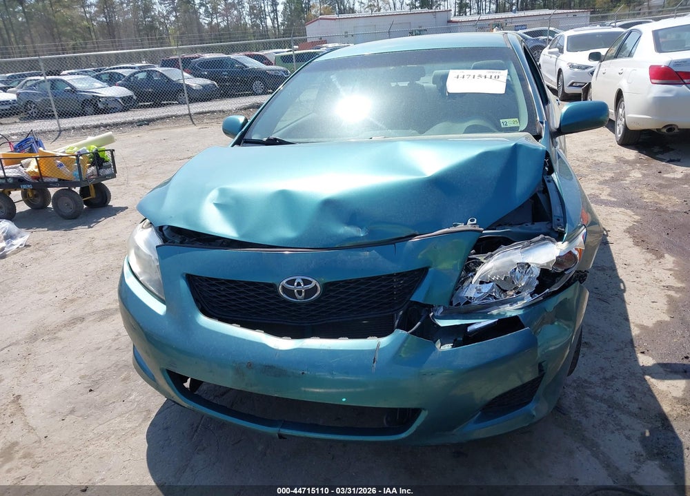 2010 TOYOTA COROLLA LE VIN: 1NXBU4EE6AZ268615