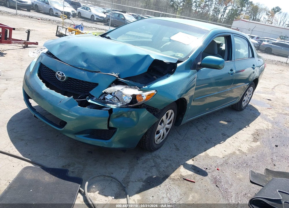 2010 TOYOTA COROLLA LE VIN: 1NXBU4EE6AZ268615