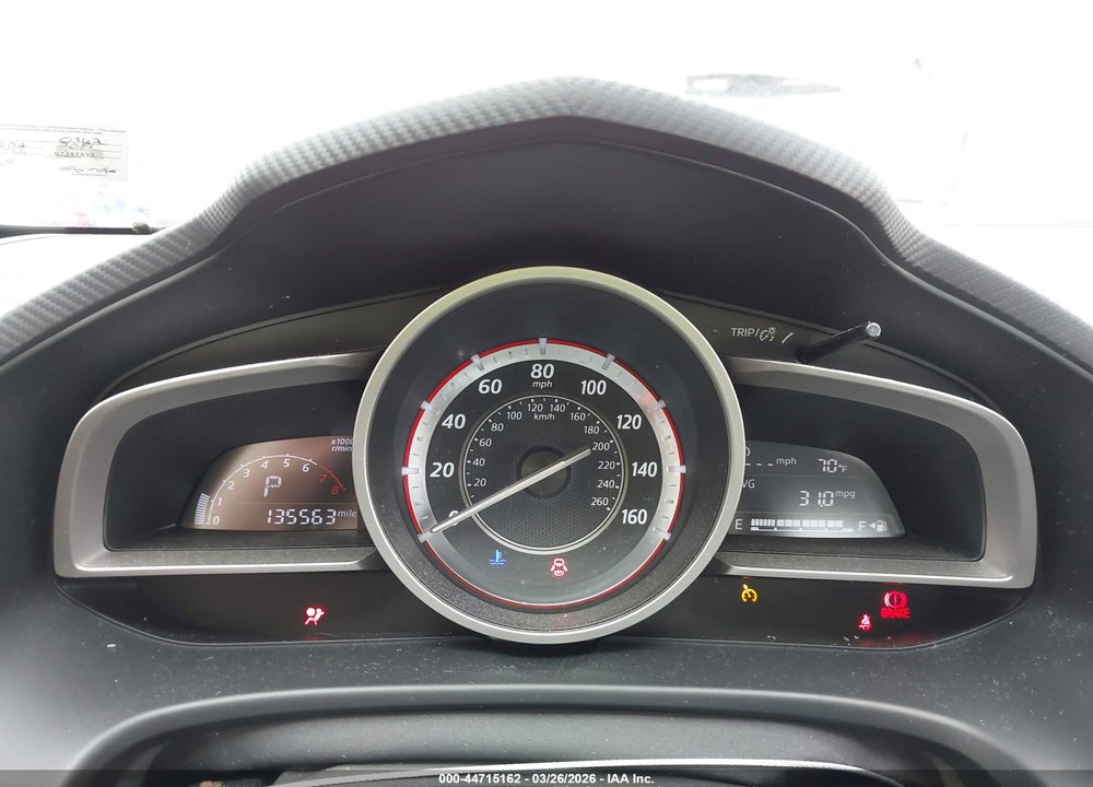 2014 MAZDA 3 I TOURING VIN: JM1BM1V71E1170362