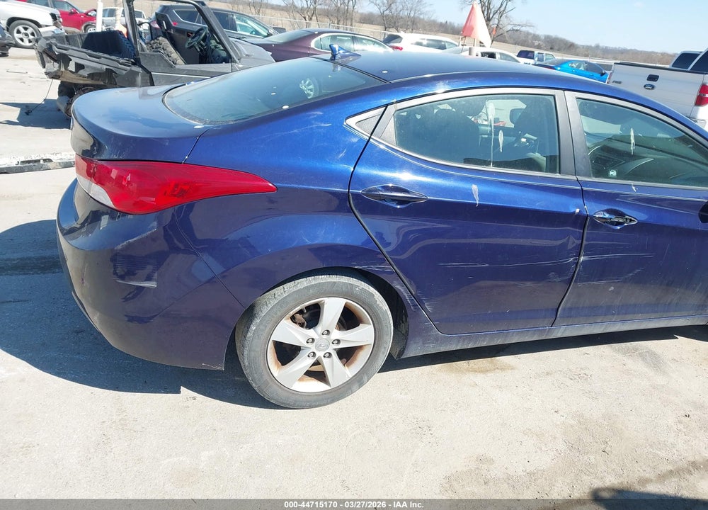 2013 HYUNDAI ELANTRA GLS VIN: 5NPDH4AE9DH243293