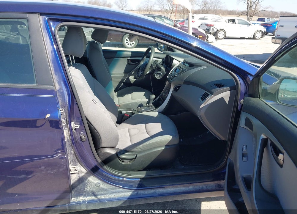 2013 HYUNDAI ELANTRA GLS VIN: 5NPDH4AE9DH243293