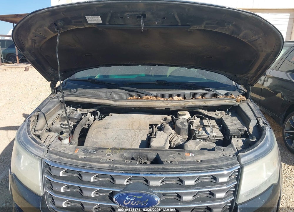 2016 FORD EXPLORER VIN: 1FM5K7B83GGA85103
