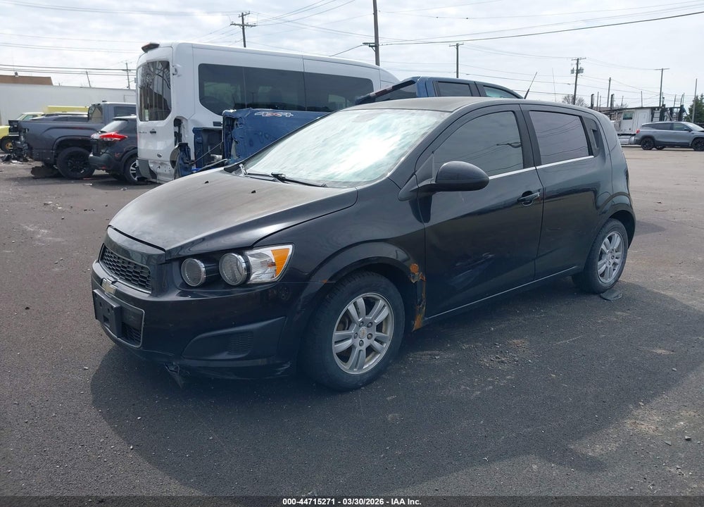 2012 CHEVROLET SONIC 2LT VIN: 1G1JC6SH8C4122872